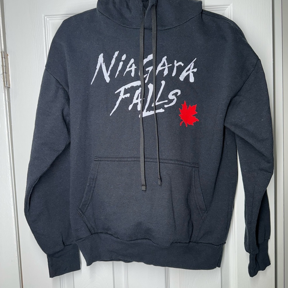 Black Niagara Falls Hoodie